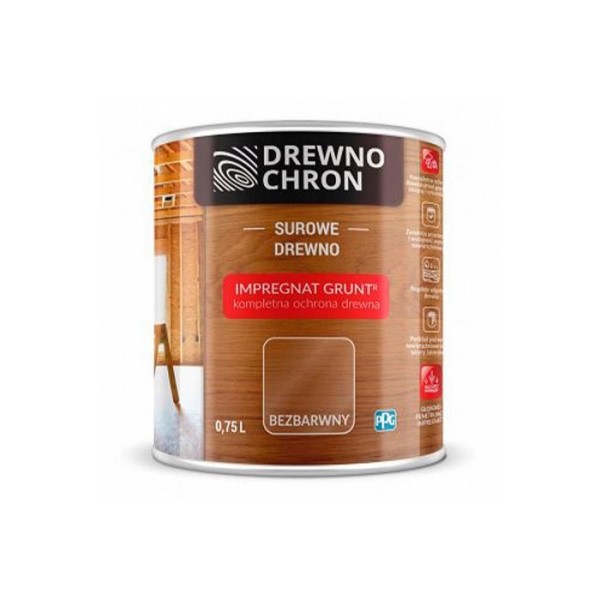 Грунт DREWNOCHRON IMPREGNAT GRUNT EXTRA бесцветный 0,75л