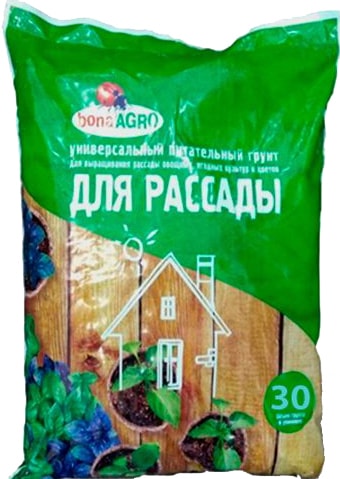 Грунт bonaAGRO питательный ДЛЯ РАССАДЫ (30л) 620x620 в Материке