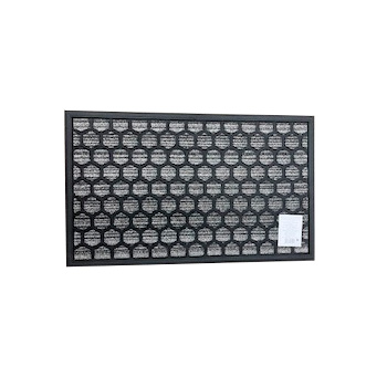 Коврик придверный PORTO PLUS combs grey 45*75 620x620 в Материке