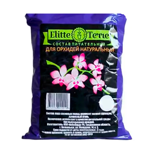 Субстрат для орхидей Elitte Terre (1л) 620x620 в Материке