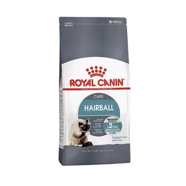 Корм для кошек дл/ш Hairball Care (0,4кг) Royal Canin