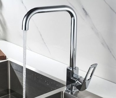 Смеситель L4067 (для кухни) на гайке 438x503 в Материке - Вариант 3