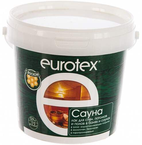 Лак Eurotex-сауна, 0,9кг 495x660 Лак Eurotex-сауна, 0,9кг 495x660 в Материке