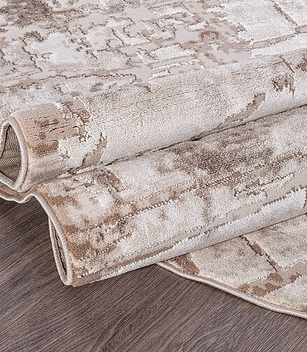 Ковер ARMINA 03705A Brown/Brown 80*150, овал 438x503 в Материке - Вариант 2