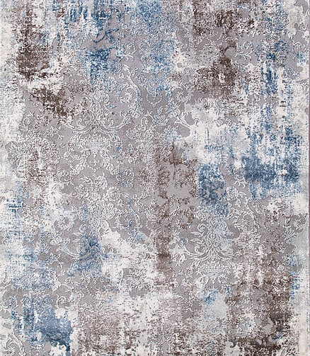 Ковер ARMINA 03853A Blue/Blue 80*150, овал 438x503 в Материке