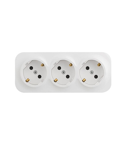 Розетка Legrand QUTEO 782238 3мест. с/з шторки белый 438x503 в Материке - Вариант 3