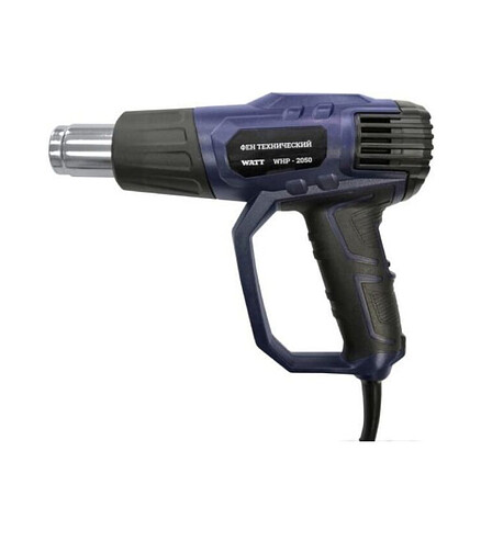 Фен строительный WATT WHP-2050 2000Вт 50-550°/100-600° 438x503 в Материке