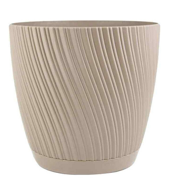 Горшок MIKA Eco Recycled с поддоном (12,8х11,8см) пластик бежевый 4540-051 586x674 Горшок MIKA Eco Recycled с поддоном (12,8х11,8см) пластик бежевый 4540-051 586x674 в Материке