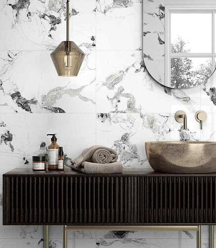 Плитка Geotiles YURA 33,3х55см 1,84м2 цвет pearl 438x503 в Материке