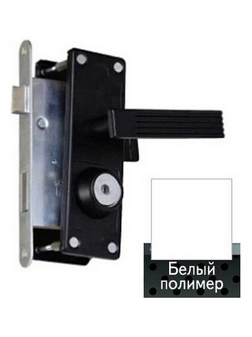 Замок врезной с ручками ВолМет ЗВ4Дт-03-08/2.2, белый 495x660 Замок врезной с ручками ВолМет ЗВ4Дт-03-08/2.2, белый 495x660 в Материке