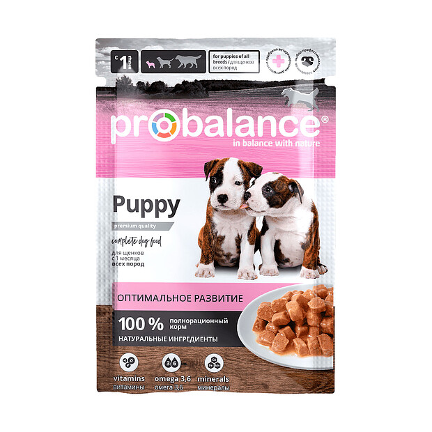 Корм для щенков ProBalance Puppy Immuno (85г)