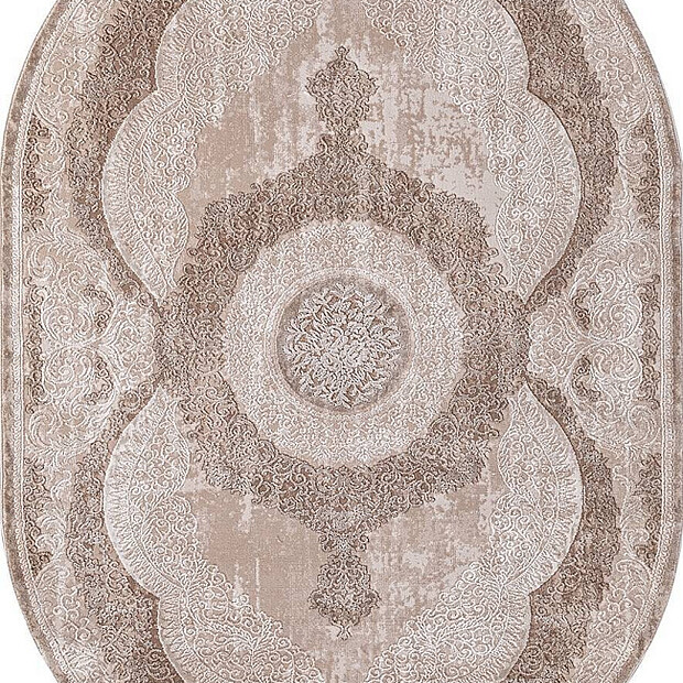 Ковер ARMINA 03880B Brown/Brown 160*230, овал