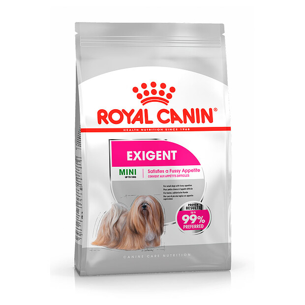 Корм для привередливых мелких собак Mini Exigent (1кг) Royal Canin