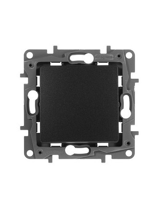 Выключатель прох. Legrand ETIKA 672605 1кл. антрацит 238x286 в Материке