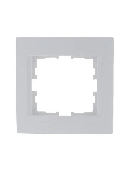 Рамка Lezard KARINA 707-0200-146 1мест. белый 495x660 в Материке