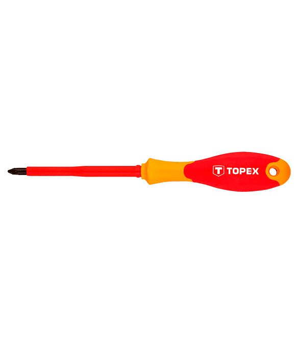 Отвертка диэлектр. TOPEX PZ1x80мм 586x674 Отвертка диэлектр. TOPEX PZ1x80мм 586x674 в Материке
