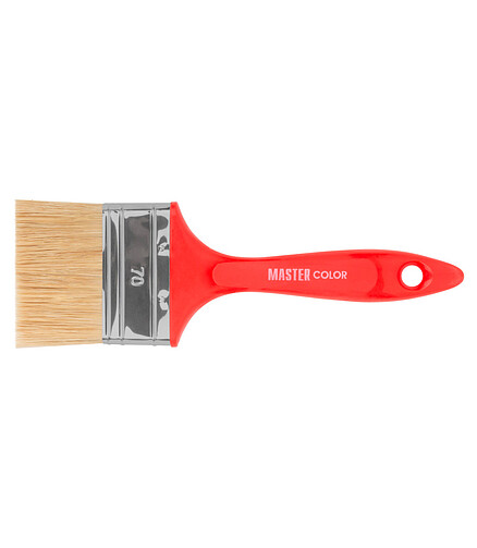 Кисть флейцевая MASTER COLOR 0124 70мм д/водных красок 438x503 в Материке