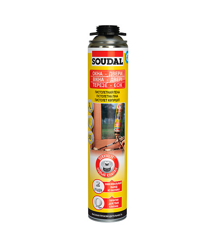 Пена монтажная SOUDAL профессиональная, 750мл 438x503 в Материке