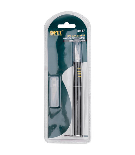 Нож макетный FIT 10487 438x503 в Материке - Вариант 3
