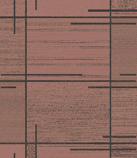 Ковер FLOORLUX 20516 Coffee/Black 120*170 438x503 в Материке