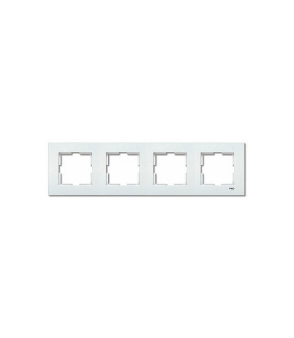 Рамка Viko KARRE 90960203 4мест. белый 586x674 Рамка Viko KARRE 90960203 4мест. белый 586x674 в Материке