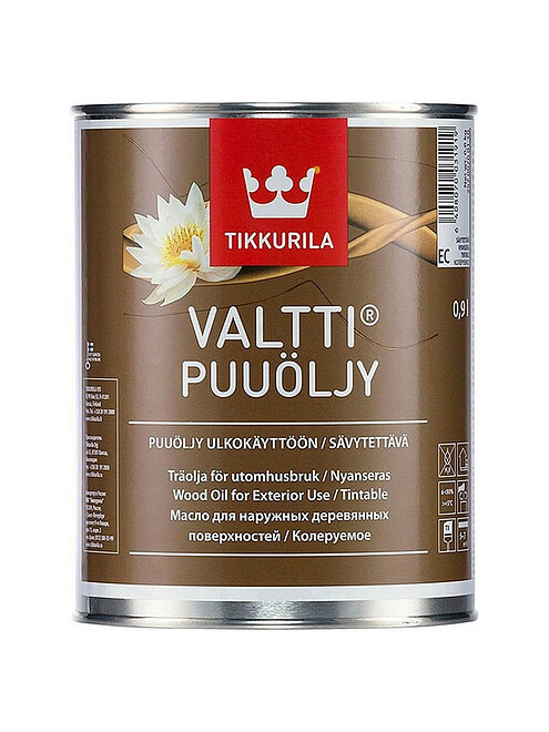 Масло Tikkurila VALTTI для дерева, 0,9л 495x660 Масло Tikkurila VALTTI для дерева, 0,9л 495x660 в Материке