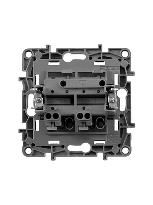 Выключатель Legrand ETIKA 672402 2кл. алюмин. 238x286 в Материке - Вариант 3