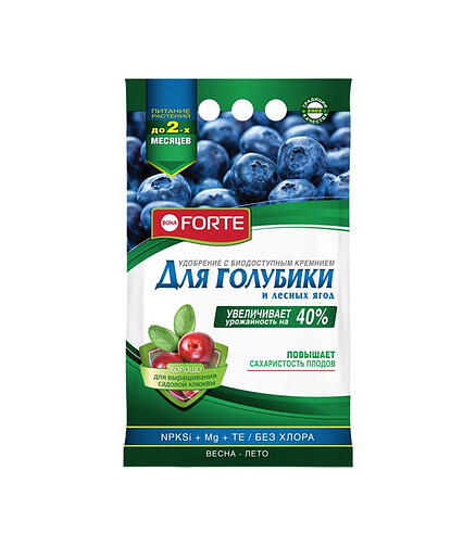 Удобрение BONA FORTE для голубики и лесн. ягод (2,5кг) 438x503 в Материке