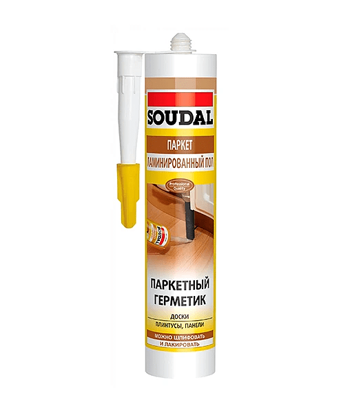 Герметик SOUDAL для паркета береза, 280мл 495x660 Герметик SOUDAL для паркета береза, 280мл 495x660 в Материке