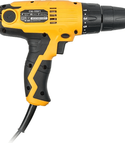 Шуруповерт сетевой ВИХРЬ СШ-550/1 550Вт 438x503 в Материке - Вариант 2
