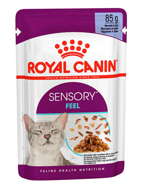 Корм для кошек Royal Canin Sensory Feel кусочки в желе (85г) 495x660 Корм для кошек Royal Canin Sensory Feel кусочки в желе (85г) 495x660 в Материке