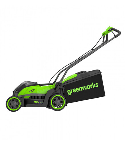Газонокосилка без аккум. GREENWORKS GD40LM361 40В 35см 438x503 в Материке - Вариант 2