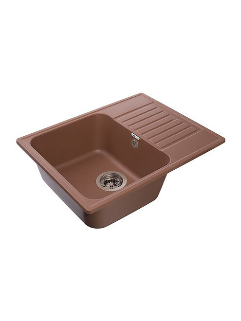 Мойка QUARZ GF-Z 13 (ECO 13), 620х480мм песок (без сифона) 495x660 Мойка QUARZ GF-Z 13 (ECO 13), 620х480мм песок (без сифона) 495x660 в Материке