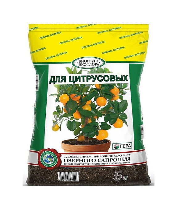 Грунт Гера для Цитрусовых (5л) 586x674 в Материке