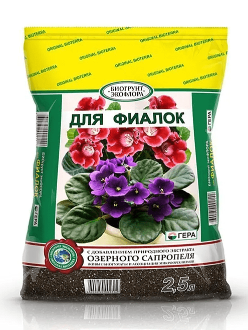 Грунт Гера для Фиалок (2,5л) 495x660 Грунт Гера для Фиалок (2,5л) 495x660 в Материке