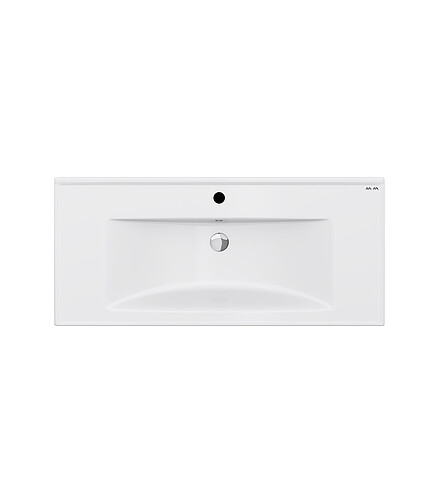Умывальник X-JOY M85AWCC1002WG 100см с/о мебельный 438x503 в Материке
