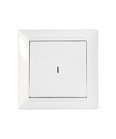 Выключатель Bylectrica СТИЛЬ С110-813 1кл. подсв. бел. 238x286 в Материке