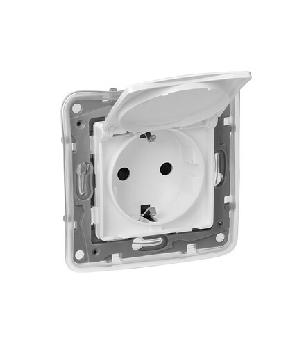Розетка Legrand ETIKA 672232 IP44 белый 438x503 в Материке - Вариант 2