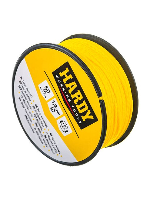 Шнур разметочный HARDY 1,3мм 50м 495x660 Шнур разметочный HARDY 1,3мм 50м 495x660 в Материке