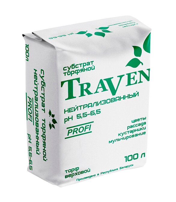 Торф верховой Traven нейтрализованный рН 5,5-6,5 (100л) 586x674 Торф верховой Traven нейтрализованный рН 5,5-6,5 (100л) 586x674 в Материке