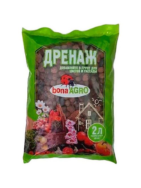 Дренаж керамзитовый bonaAGRO (2л) 495x660 Дренаж керамзитовый bonaAGRO (2л) 495x660 в Материке