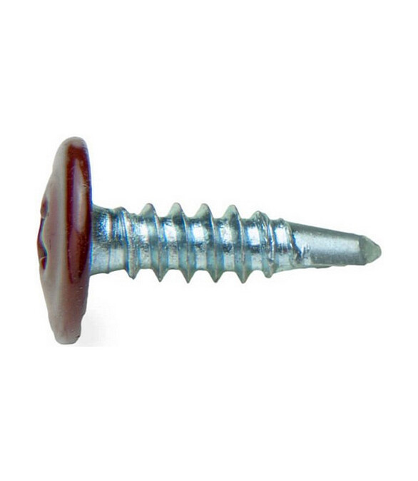 Саморез П/Ш, с ПрессШайбой, сверло 4,2х16 RAL3005 (уп=100шт)_BOX 586x674 Саморез П/Ш, с ПрессШайбой, сверло 4,2х16 RAL3005 (уп=100шт)_BOX 586x674 в Материке