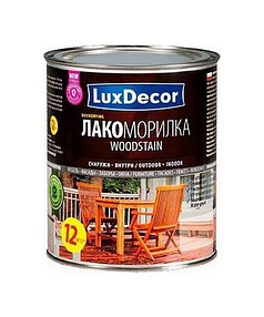 Морилка лаковая LuxDecor Орех 0,75л