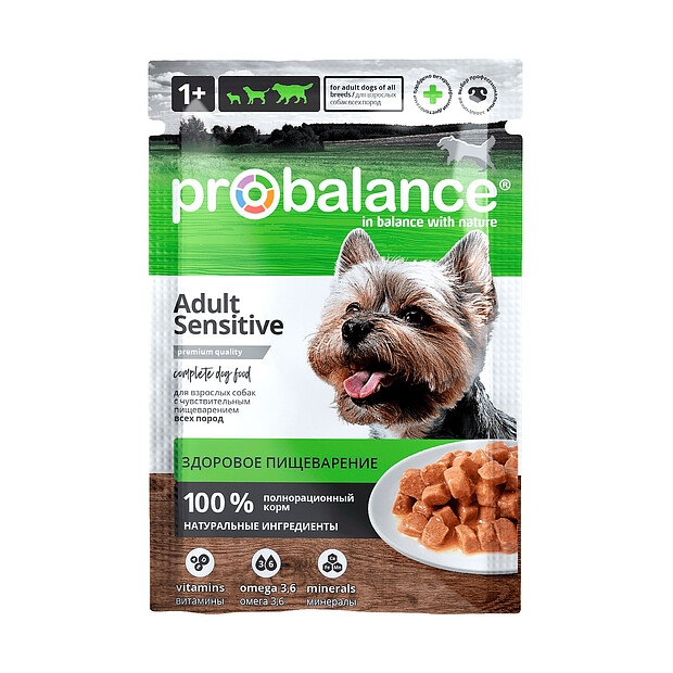 Корм для собак чувств. пищеварение ProBalance Sensitive (85г)