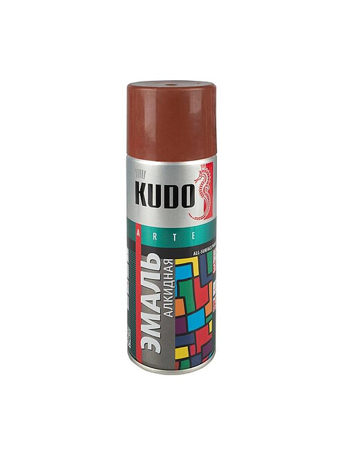 Эмаль аэроз. KUDO какао универсальная, 520мл 495x660 Эмаль аэроз. KUDO какао универсальная, 520мл 495x660 в Материке