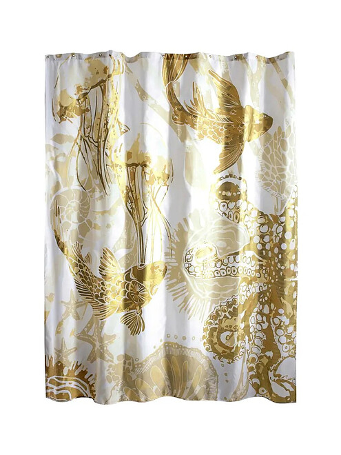 Штора для ванной комнаты MARE (BEIGE) T691-4 180х200см тканевая 495x660 Штора для ванной комнаты MARE (BEIGE) T691-4 180х200см тканевая 495x660 в Материке