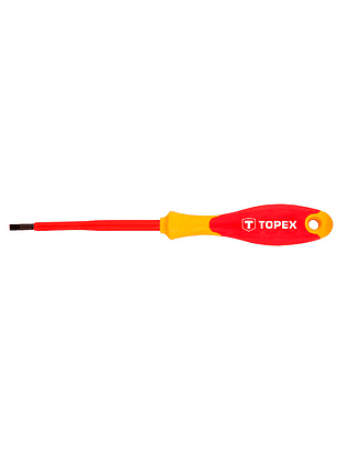Отвертка диэлектр. TOPEX SL4х100мм 238x286 в Материке