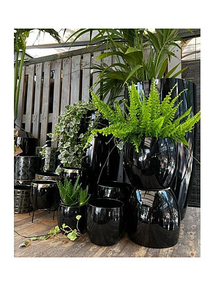Горшок PIANO (11х9см) керамика черный арт.31.070.11 238x286 в Материке - Вариант 2