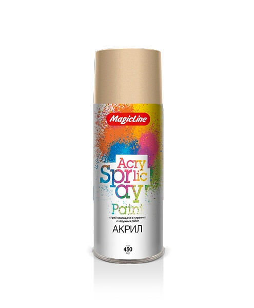 Краска аэроз. MagicLine акрил. RAL1015 кремовая, 265г 495x660 Краска аэроз. MagicLine акрил. RAL1015 кремовая, 265г 495x660 в Материке
