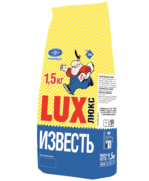 Известь LUX, 1,5кг 495x660 Известь LUX, 1,5кг 495x660 в Материке